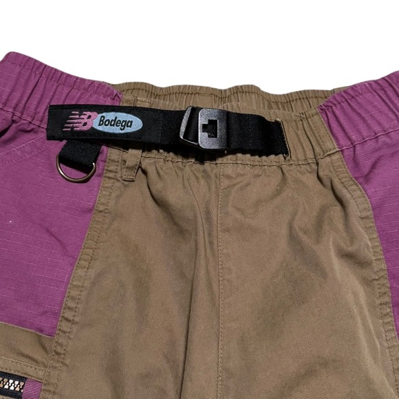 New Balance Bodega Zip Off Logo Straight Leg Cargo Pants Men's Small - Picture 4 of 14